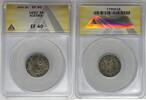 Weltmünzen 3 Kreuzer Austria Coin ANACS XF 40 W6 -