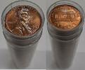 USA 1963-D US Lincoln Cents BU Roll 50 Coins Total in Coin Tube/Wrapper -