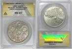 Weltmünzen 500 Francs Belgium Coin 150 Anniversary ANACS MS 63 W6 -