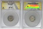 Weltmünzen Ore Denmark 25 Ore Coin ANACS XF 40 W6 -