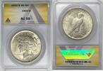 USA Dollar 1922 Peace Silver  ANACS AU 55 Looks Better (B)  42,61 EUR Differenzbesteuert nach §25a UStG zzgl. 21,32 EUR Versand