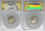 Weltmünzen 1/2 Mark 1915-D Germany Coin ANACS AU 58 W6 -