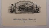 Briefmarken F 1988DEFG MANA Train vignettes four card set -