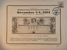Banknoten Dec 3-5 Baltimore Coin & Currency Show Souvenir Card Show Cancelled -