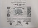 Banknoten Pound CBNC Souvenir Card Sesqui of Toronto - 185x $4/One Note Face -