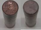 USA 1960-D Roll Of UNC Lincoln Cents *Small Date* in Tubes - Environmental Damage -