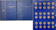 USA Cent 1909-1970 Lincoln Wheat Almost Complete Set-Whitman Deluxe Album (A) -