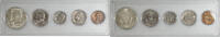 USA Complete US Coin Year Set in Clear Plastic Whitman Holder -