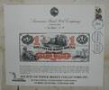 Briefmarken SO 24 SPMC Face $1 City of Baton Rouge LA obsolete Show cancelled -