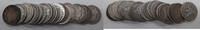 USA Half Dollar 1908-O Barber 50c Roll 20 Circulated 90% Old Silver Coins Lot -