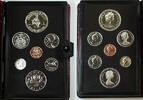 Kanada Dollar Canada Double Prestige Set 7 Beautiful GEM Coins Original Case COA -