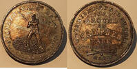 Exonumia Pioneer Base Ball Club of Springfield, MA 31MM Medallion by JA Bolen -