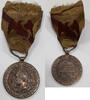 Exonumia Medal 1862-63 French Military Service in Mexico Service w/Ribbon--See Photos -