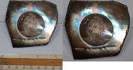 Exonumia C. 1960's H. Alvin Sharpe Studio Trial Silver Plate Sailing Ship 2.9 Troy Ozs -