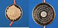 Exonumia Bronze The Franklin Mint United States Bicentennial Gem Proof Medal Box and COA -