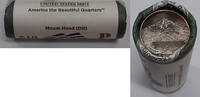 USA Quarter 2010-P Mount Hood Park ATB Roll of 40 BU Coins in Wrappers -