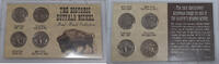 USA Mark Historic Buffalo Nickels Mint Set - 4 Coins in Holder -