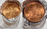 Weltmünzen 1 Cent Jamaica KM#45 - BU Roll of 35 Coins in Wrapper -