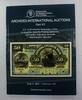 Publications & Supplies 6/4/13 New Jersey US &World Banknotes Part XV Archives INTL Auction Catalog A234 -