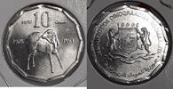 World Coins 1976 Somalia 10 Senti FAO Coin KM#25 - BU Roll of 50 Coins in Wrapper -