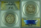 Weltmünzen Peso Dominican Republic Silver Half ANACS EF-45 (WB2) -