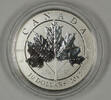 Kanada 2012 $ $10 Canada 1/2 Troy Oz .9999 Fine Silver Maple -