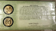USA & D John F. Kennedy BU Presidential Dollars Sealed Coin Set -
