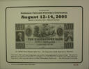 Briefmarken August 33rd Year Washington Baltimore Coin & Currency Show Souvenir Card -