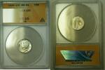 USA Dime Silver Mercury 10c ANACS MS-65 FSB (WW) (F) -