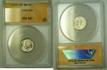 USA Dime Silver Mercury 10c ANACS MS-66 (WW) (D) -