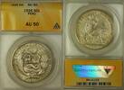 Weltmünzen Sol Peru Un Sol Silver Coin ANACS AU-50 -