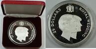 Weltmünzen 25 Dollar Jamaica .925 Sterling Silver Proof Coin with Presentation Box -