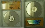 USA Dime 1942-S Silver Mercury 10c ANACS MS-65 FSB (F) (WW) -