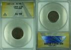 Weltmünzen 1/2 Att Thailand Coin Kingdom of Siam ANACS AU-58 (WB2) -