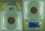 Weltmünzen 1/2 Att Thailand Coin Kingdom of Siam ANACS MS-62 BRN (WB2) -