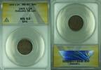 Weltmünzen 1/2 Att Thailand Coin Kingdom of Siam ANACS MS-63 BRN (WB2) -