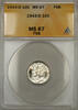 USA Dime 1943-D Silver Mercury 10C ANACS MS-67 Full Split Bands (11) -