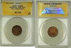 Exonumia Token US CWPT Copper Civil War Patriotic Our Navy CW ANACS AU-50 Red -