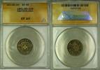Weltmünzen Rappen 1851-BB Switzerland 10R Ten Coin ANACS EF-40 -