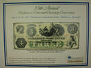 Briefmarken March 35th Year Washington Baltimore Coin & Currency Show Souvenir Card -