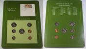 Weltmünzen Coin Sets of all Nations Swaziland in Sleeve with Specifications 1c NOT BU -