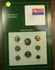 Weltmünzen Coin Sets of All Nations French Republic UNC 8 Coins BU -
