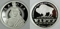 Bullion Lakota .999 1oz Proof Silver Round- Indian- Crazy Horse -