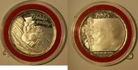Bullion Holiday Greetings Sled Ride 1oz Proof Silver Coin .999 Fine -