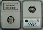 USA Jefferson Nickel 2003-S Proof 5c, NGC PF-70 Ultra Cameo, Perfect Proof Coin -