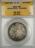 USA Capped Bust Silver Half 50c Coin ANACS VF-20 Details Scratched-Cleaned PRX  1830 ANACS VF-20 Details Scratched-Cleaned