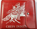 Weltmünzen Republic of Haiti Indian Chiefs 9 Fine Silver Coin Set Original Red Folder -