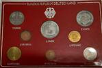 Weltmünzen 1970 s Uncirculated Germany 8 Coin Set  1970 Gem BU Coins.