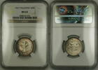 Weltmünzen Palestine 50M Fifty Mils Silver Coin NGC MS-62 (Better) -