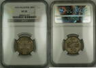 Weltmünzen Palestine 50M Fifty Mils Silver Coin NGC VF-25 -